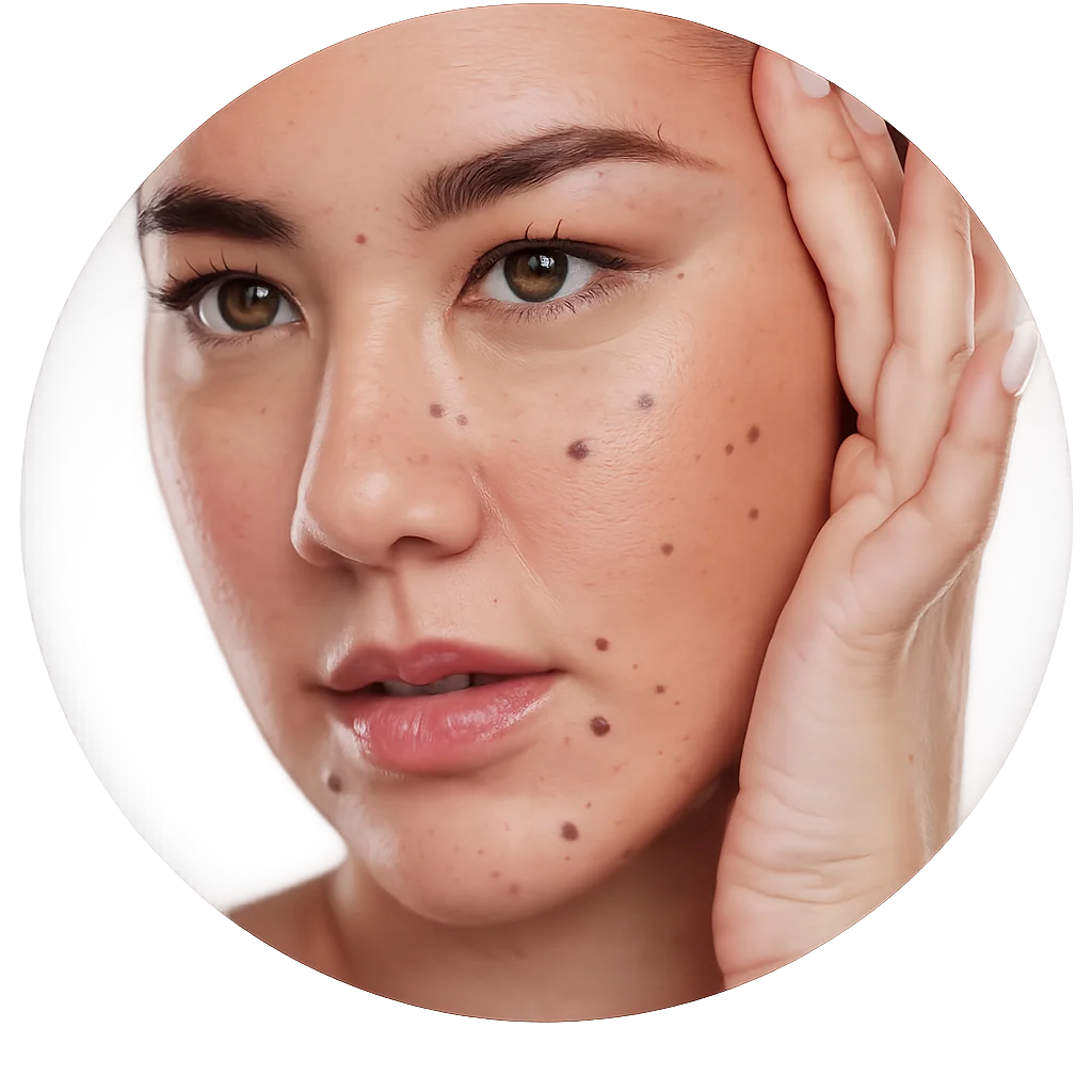 treatment for moles fibromas and keratosis